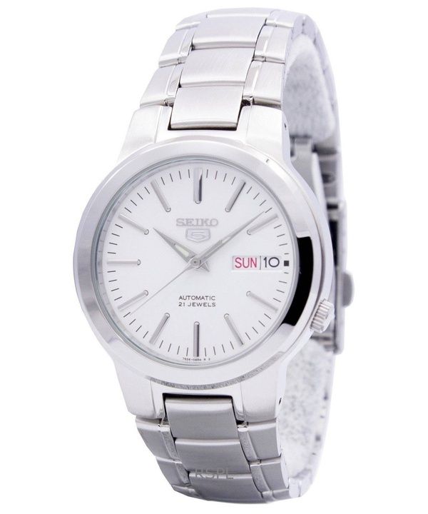 Refurbished Seiko 5 White Dial Automatic 21 Jewels SNKA01K1 Men's Watch