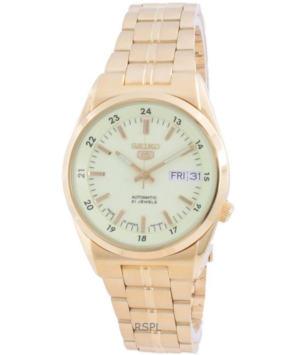 Refurbished Seiko 5 Champagne Dial Automatic SNK578J1 Men's Watch