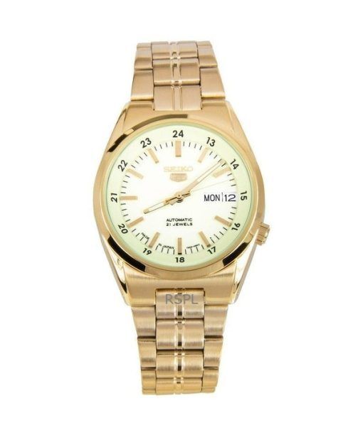 Refurbished Seiko 5 Champagne Dial Automatic SNK578J1 Men's Watch