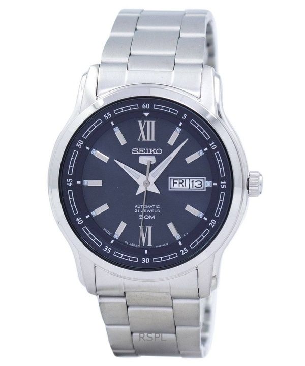 Refurbished Seiko 5 Blue Dial Automatic Japan Made SNKP17J1 Men's Watch