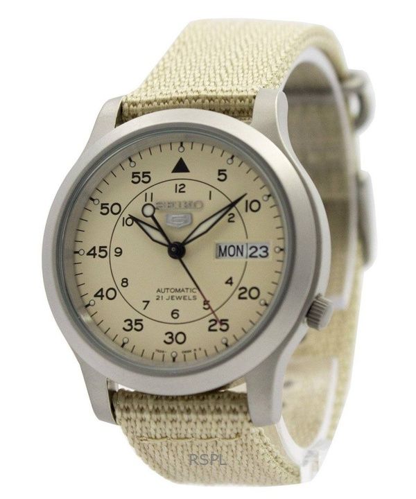 Refurbished Seiko 5 Military Nylon Strap Automatic SNK803K2 Men's Watch