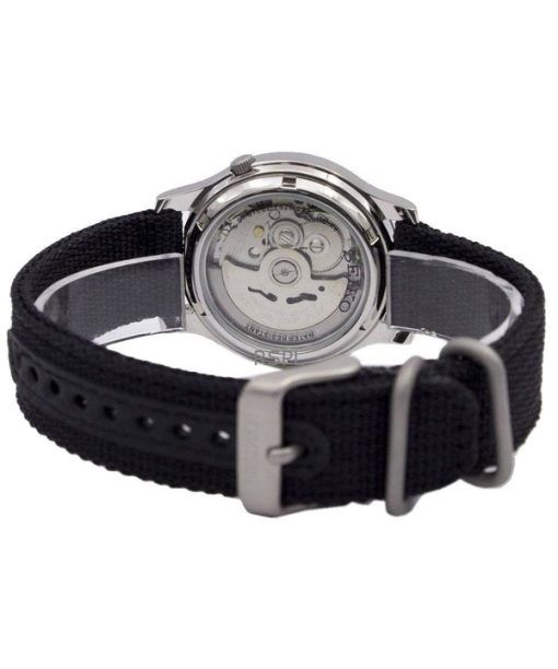 Refurbished Seiko 5 Military Black Dial Automatic SNK809K2 Men's Watch