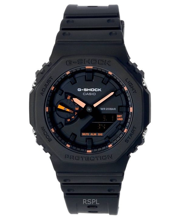 Refurbished Casio G-Shock Analog Digital Black Dial Quartz GA-2100-1A4 200M Men's Watch