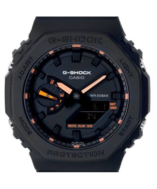 Refurbished Casio G-Shock Analog Digital Black Dial Quartz GA-2100-1A4 200M Men's Watch