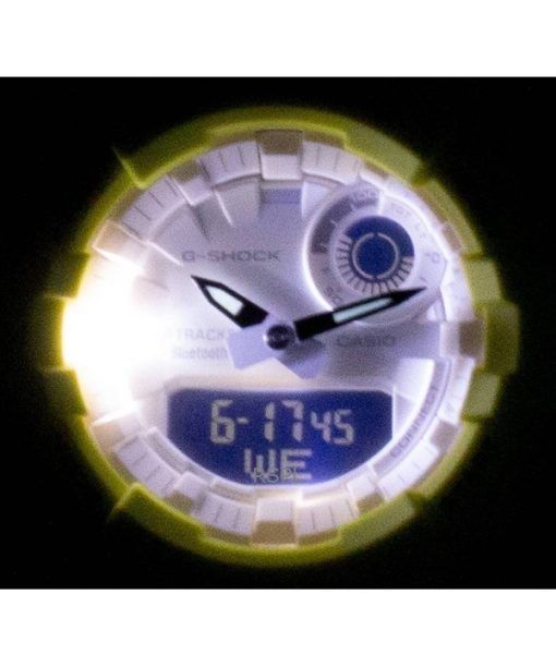 Refurbished Casio G-Shock Analog Digital Resin Strap White Dial Quartz GMA-B800-9A 200M Men's Watch
