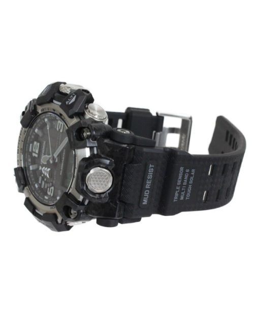 Refurbished Casio G-Shock Mudmaster Analog Digital Black Dial Solar GWG-2000-1A1 200M Men's Watch