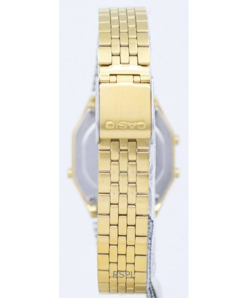 Refurbished Casio Digital Stainless Steel Quartz LA680WGA-9DF Women's Watch