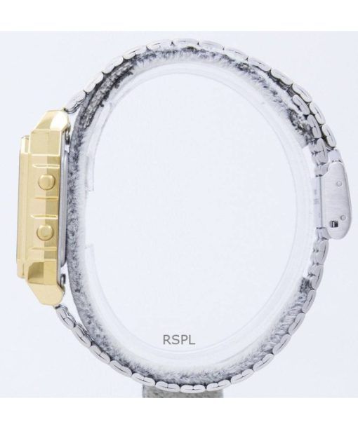 Refurbished Casio Digital Stainless Steel Quartz A500WGA-9DF Men's Watch