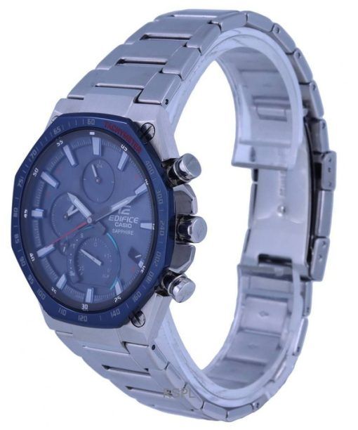 Refurbished Casio Edifice Bluetooth Tachymeter Analog Solar EQB-1100XDB-2A 100M Men's Watch