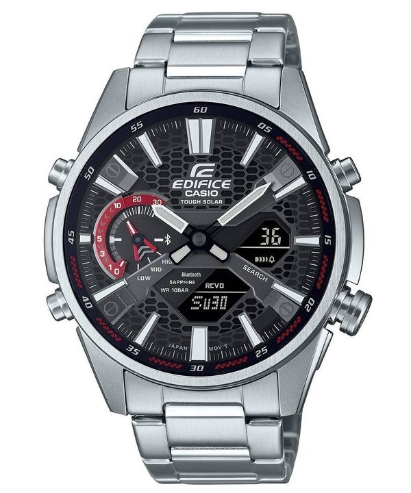 Refurbished Casio Edifice Smartphone Link Analog Digital Tough Solar ECB-S100D-1A 100M Men's Watch
