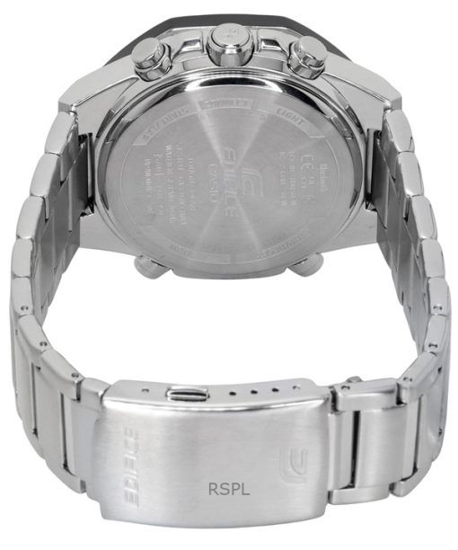 Refurbished Casio Edifice Mobile Link Analog Digital Grey Dial Solar ECB-950DB-1A 100M Men's Watch
