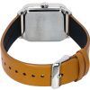 Refurbished Casio Standard Analog Moon Phase Leather Strap Black Dial Quartz MTP-M305L-1A Men's Watch