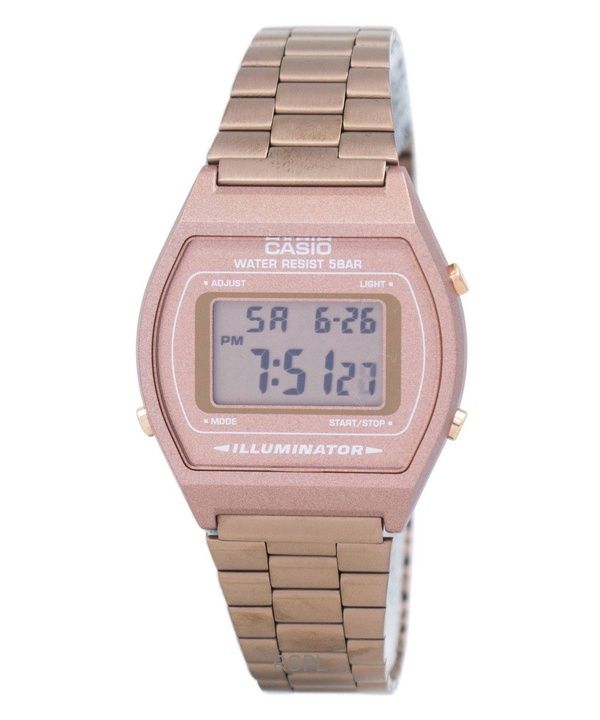 Refurbished Casio Digital Stainless Steel Quartz B640WC-5ADF Men's Watch
