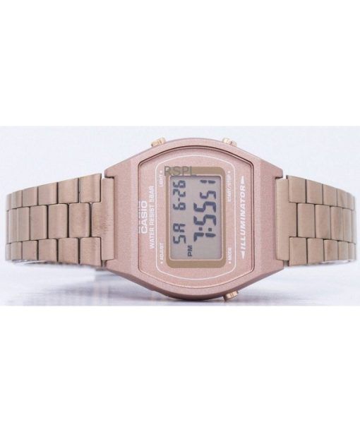 Refurbished Casio Digital Stainless Steel Quartz B640WC-5ADF Men's Watch