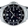 Refurbished Casio Standard Analog Stainless Steel Black Dial Quartz MDV-107D-1A1 200M Men's Watch