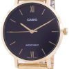 Refurbished Casio Analog Black Dial Quartz LTP-VT01G-1B Women's Watch