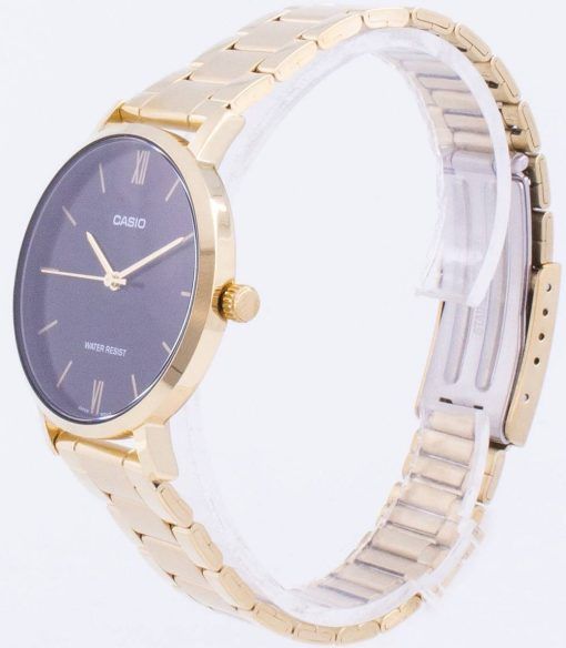 Refurbished Casio Analog Black Dial Quartz LTP-VT01G-1B Women's Watch