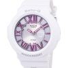 Refurbished Casio Baby-G Analog Digital Neon Illuminator Quartz BGA-160-7B2DR Women's Watch