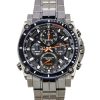 Bulova Icon Precisionist Chronograph Stainless Steel Grey Dial Quartz Divers 98B343 300M Mens Watch