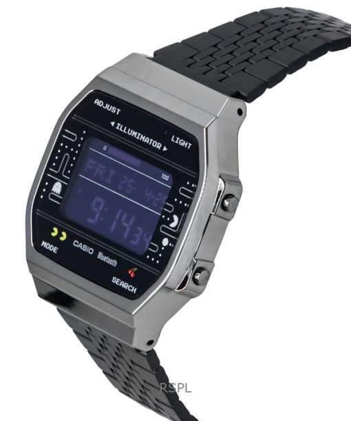 Casio Vintage Digital PAC-MAN Collaboration Smartphone Link Quartz ABL-100WEPC-1B Unisex Watch