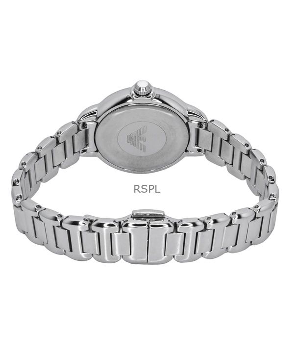 Emporio Armani Stainless Steel Mother Of Pearl Dial Quartz AR11596 Womens Watch