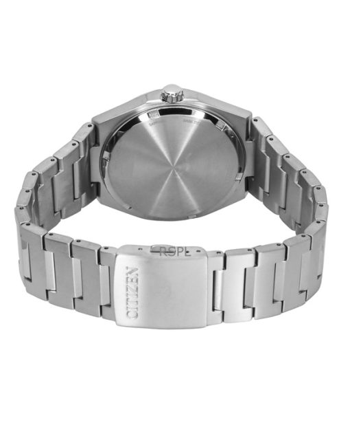 Citizen Zenshin Super Titanium White Dial Eco-Drive AW0130-85A 100M Mens Watch