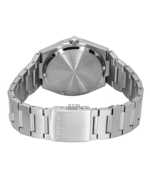 Citizen Zenshin Super Titanium Turquoise Dial Eco-Drive AW0130-85M 100M Mens Watch