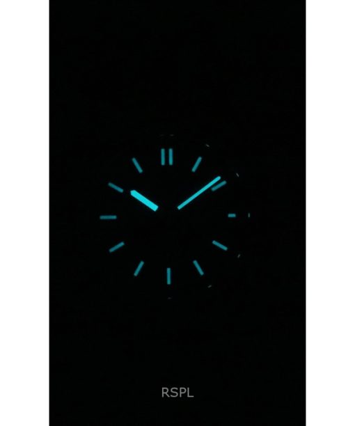 Citizen Zenshin Super Titanium Green Dial Eco-Drive AW0130-85X 100M Mens Watch