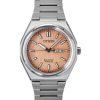 Citizen Zenshin Super Titanium Salmon Dial Eco-Drive AW0130-85Z 100M Mens Watch