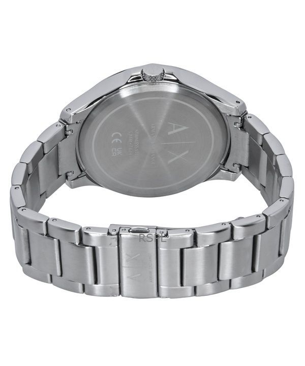 Armani Exchange Stainless Steel Multifunction Black Dial Quartz AX2459 Mens Watch