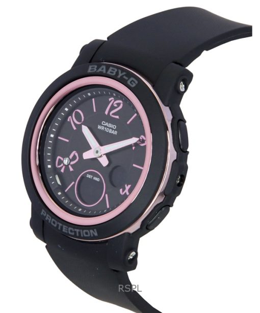 Casio Baby-G Analog Digital Resin Strap Black Dial Quartz BGA-290RA-1A 100M Womens Watch