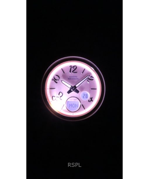 Casio Baby-G Analog Digital Resin Strap Pink Dial Quartz BGA-290RA-4A 100M Womens Watch