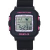 Casio Baby-G Digital Kuromi Collaboration Resin Strap Quartz BGD-10KKM-1 100M Womens Watch With Special Holder