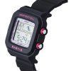 Casio Baby-G Digital Kuromi Collaboration Resin Strap Quartz BGD-10KKM-1 100M Womens Watch With Special Holder