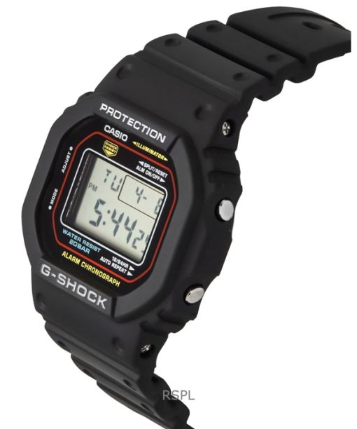 Casio G-Shock Digital Bio-Based Resin Quartz DW-5600RL-1 200M Mens Watch