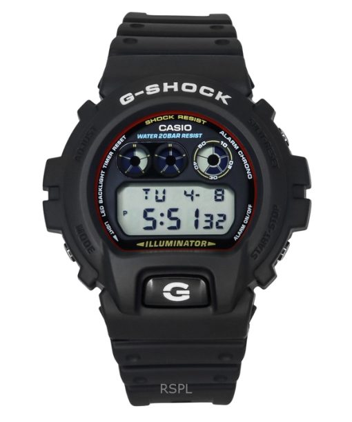 Casio G-Shock Digital Bio-Based Resin Quartz DW-6900RL-1 200M Mens Watch