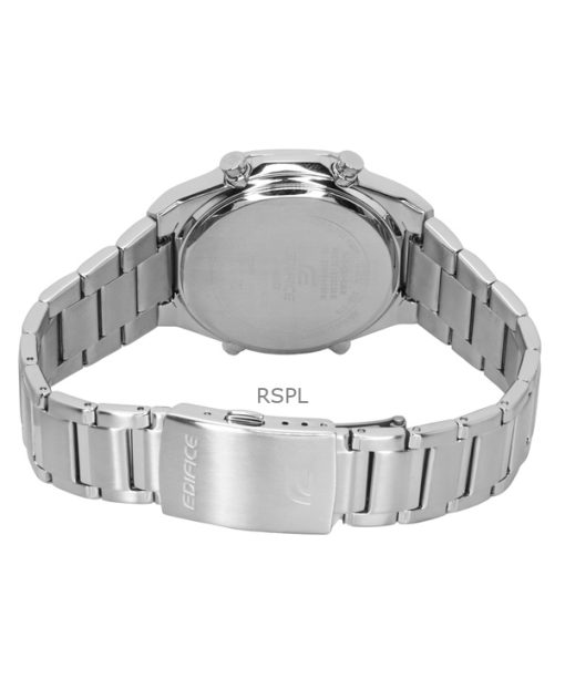 Casio Edifice Analog Digital Smartphone Link Stainless Steel Grey Dial Quartz ECB-S10D-8A 100M Mens Watch