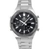 Casio Edifice Analog Digital Smartphone Link Stainless Steel Black Dial Quartz ECB-S10DB-1A 100M Mens Watch