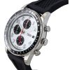 Fossil Sport Tourer Chronograph Leather Strap White Dial Quartz FS6087 Mens Watch