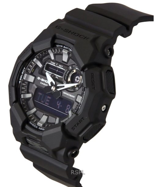Casio G-Shock Analog Digital Bio-Based Resin Strap Black Dial Quartz GA-010-1A1 200M Mens Watch