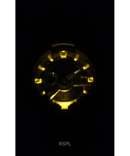 Casio G-Shock Analog Digital Bio-Based Resin Black Dial Quartz GA-110RL-1A 200M Mens Watch