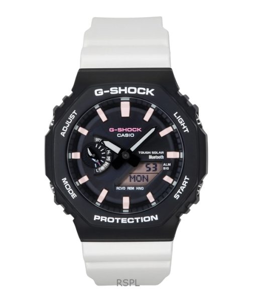 Casio G-Shock Analog Digital Charles Darwin Foundation Smartphone Link Black Dial Solar GA-B2100CD-1A7 200M Mens Watch