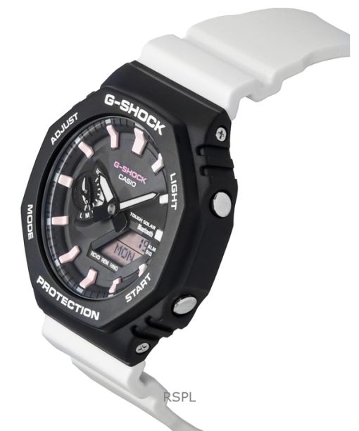 Casio G-Shock Analog Digital Charles Darwin Foundation Smartphone Link Black Dial Solar GA-B2100CD-1A7 200M Mens Watch
