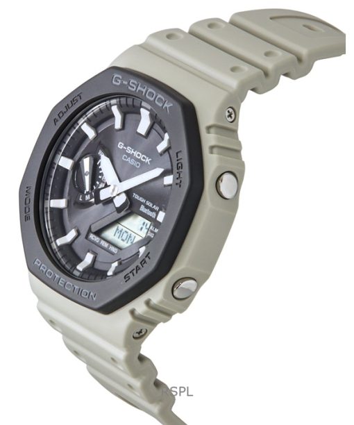 Casio G-Shock Analog Digital Smartphone Link Bio-Based Resin Strap Black Dial Tough Solar GA-B2100LUU-5A 200M Mens Watch