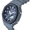 Casio G-Shock Analog Digital Smartphone Link Bio-Based Resin Strap Grey Dial Tough Solar GA-B2100LUU-8A 200M Mens Watch