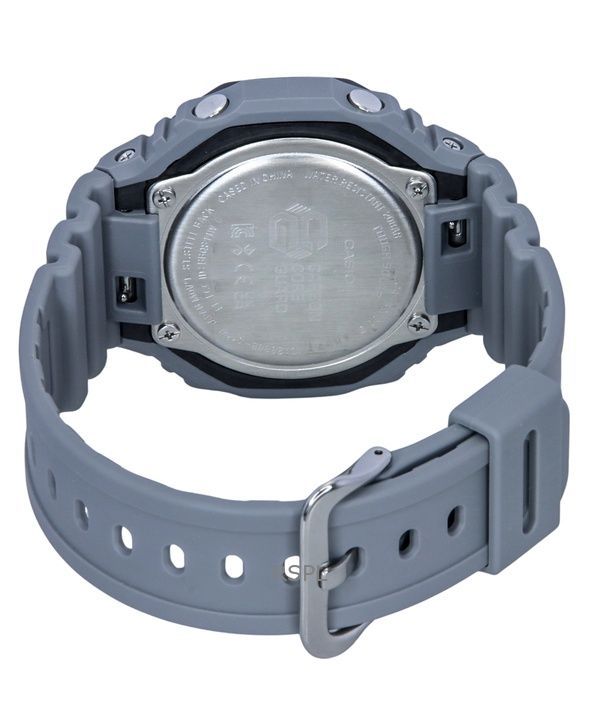 Casio G-Shock Analog Digital Smartphone Link Bio-Based Resin Strap Grey Dial Tough Solar GA-B2100LUU-8A 200M Mens Watch