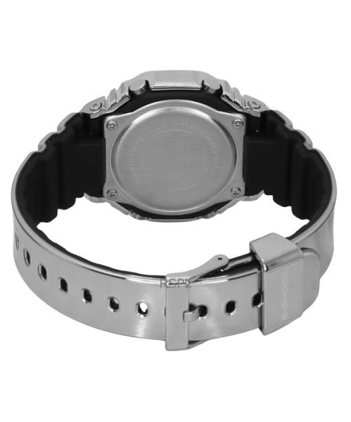 Casio G-Shock G-Steel Fine Metallic Tough Silicone Strap Grey Dial Quartz GM-2100YM-8A 200M Mens Watch