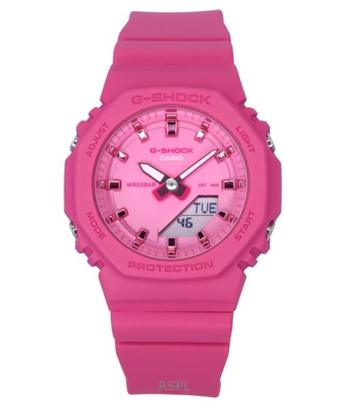 Casio G-Shock Analog Digital Bio-Based Resin Pink Dial Quartz GMA-P2100PP-4A 200M Womens Watch