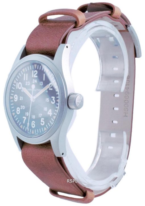 Hamilton Khaki Field Black Dial Mechanical H69439531 Men's Watch