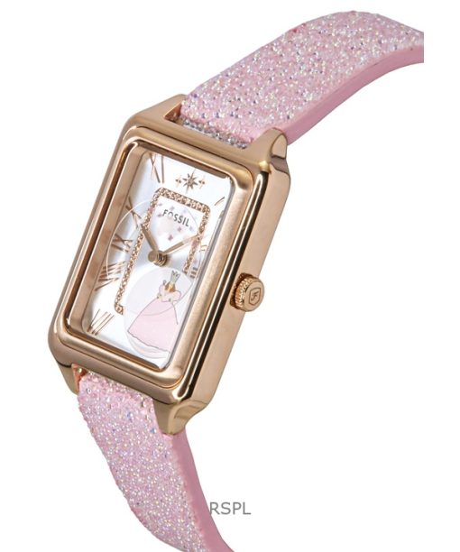 Fossil The Wizard of Oz Limited Edition Fabric Strap Silver Dial Quartz LE1199 Womens Watch